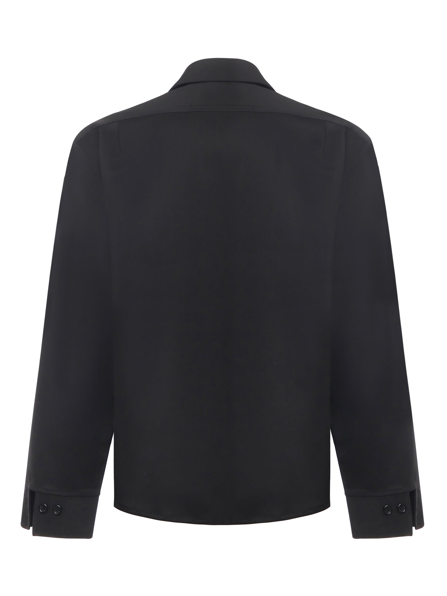 Tobhias wool shirt | Black