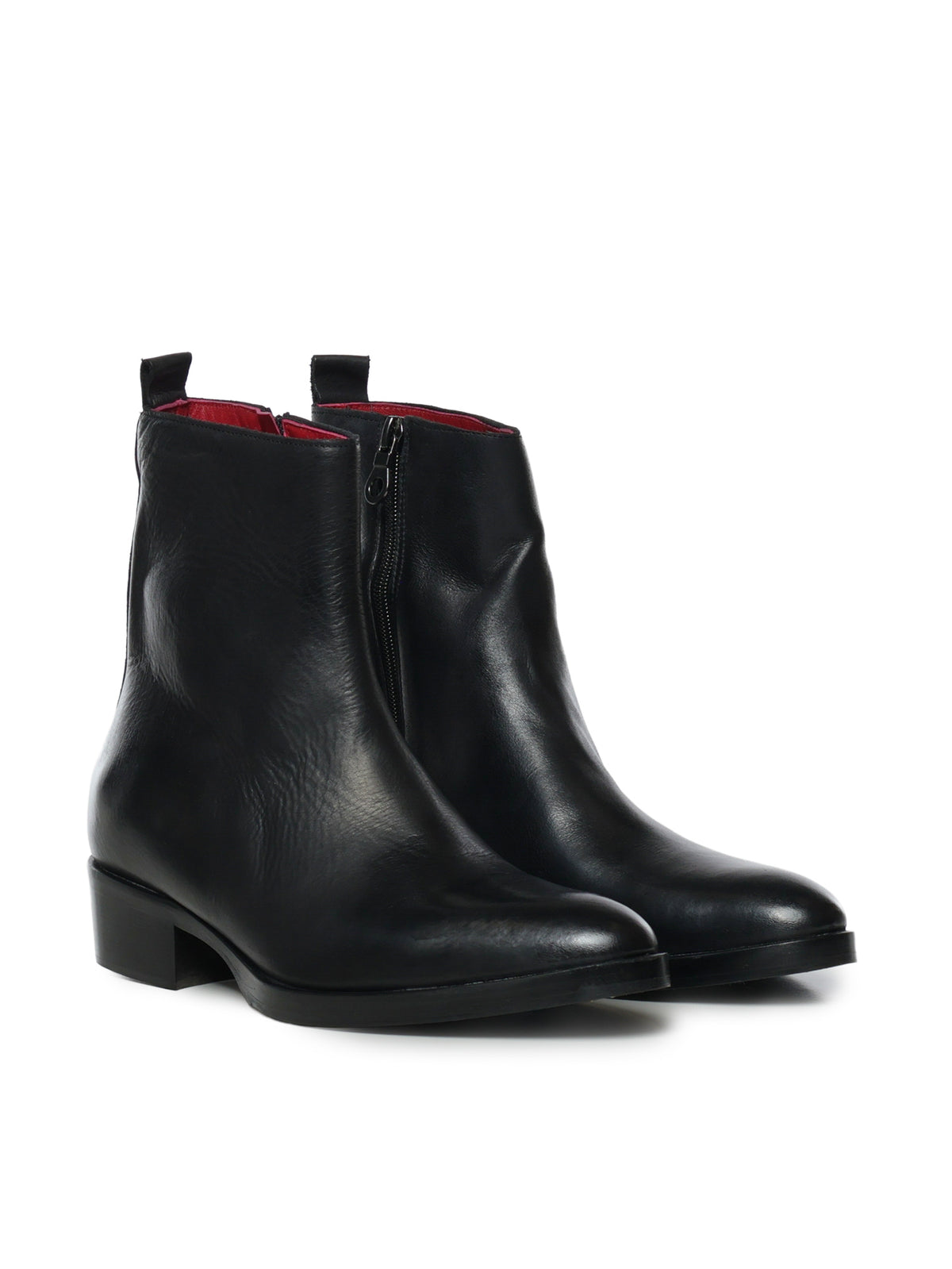 Stiefeletten | Schwarz | Aus Wildleder