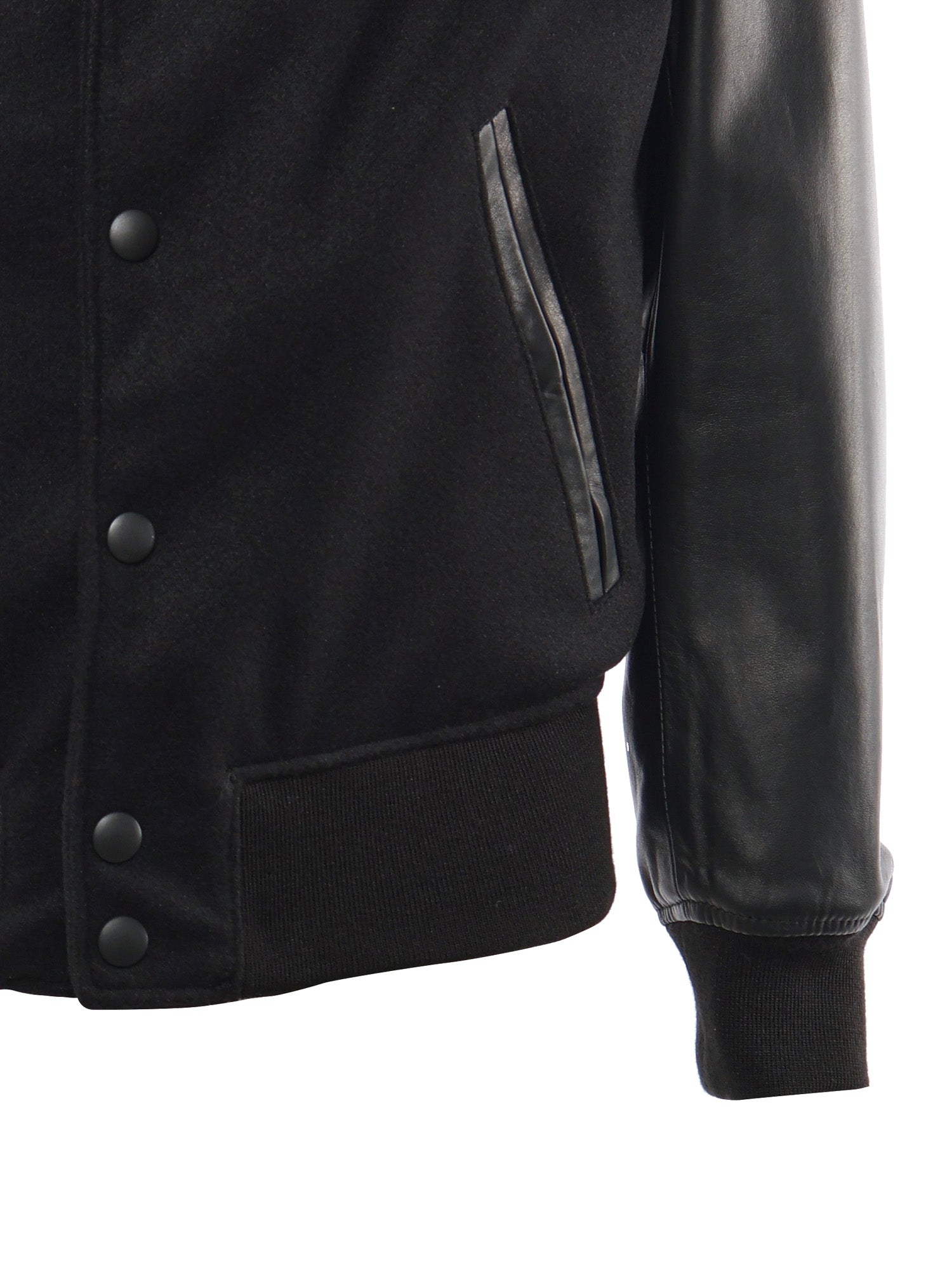 #Bosslife Varsity Jacket | Black