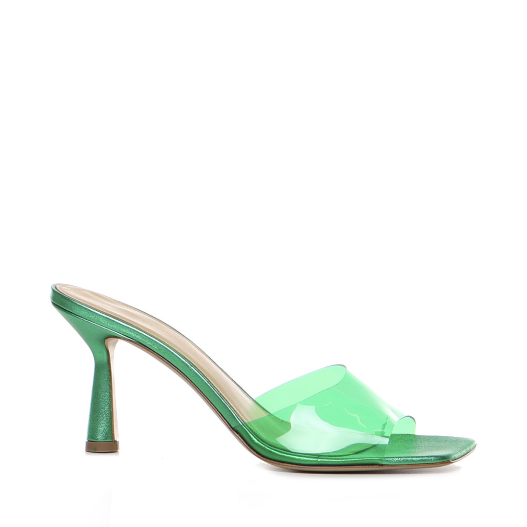 Sandali Rose | Pelle | Grün