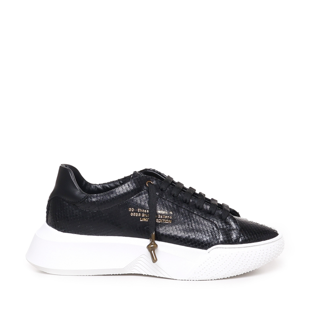 Nemesis | Black python leather
