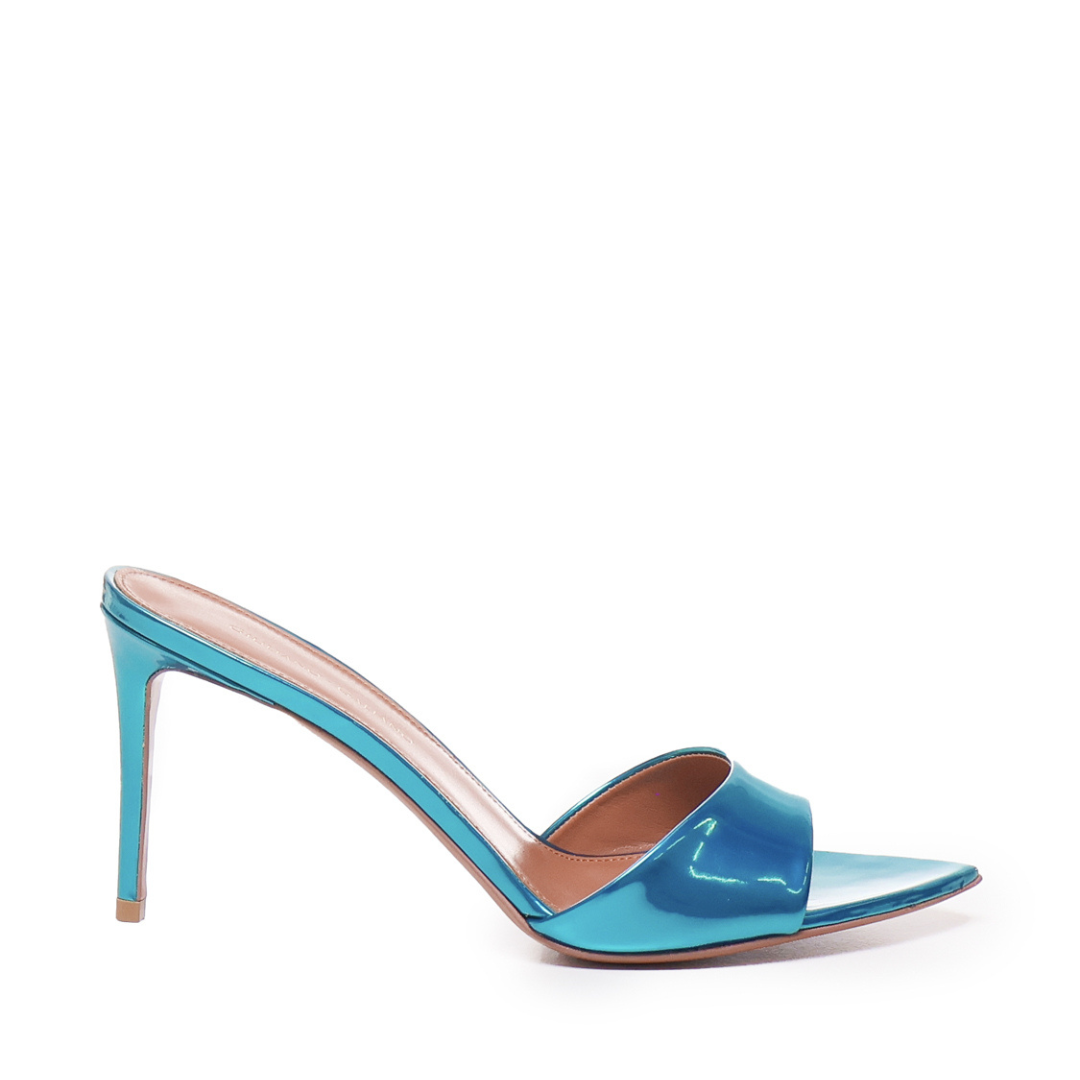 Pantoletten Sandra | Pelle | Bianco