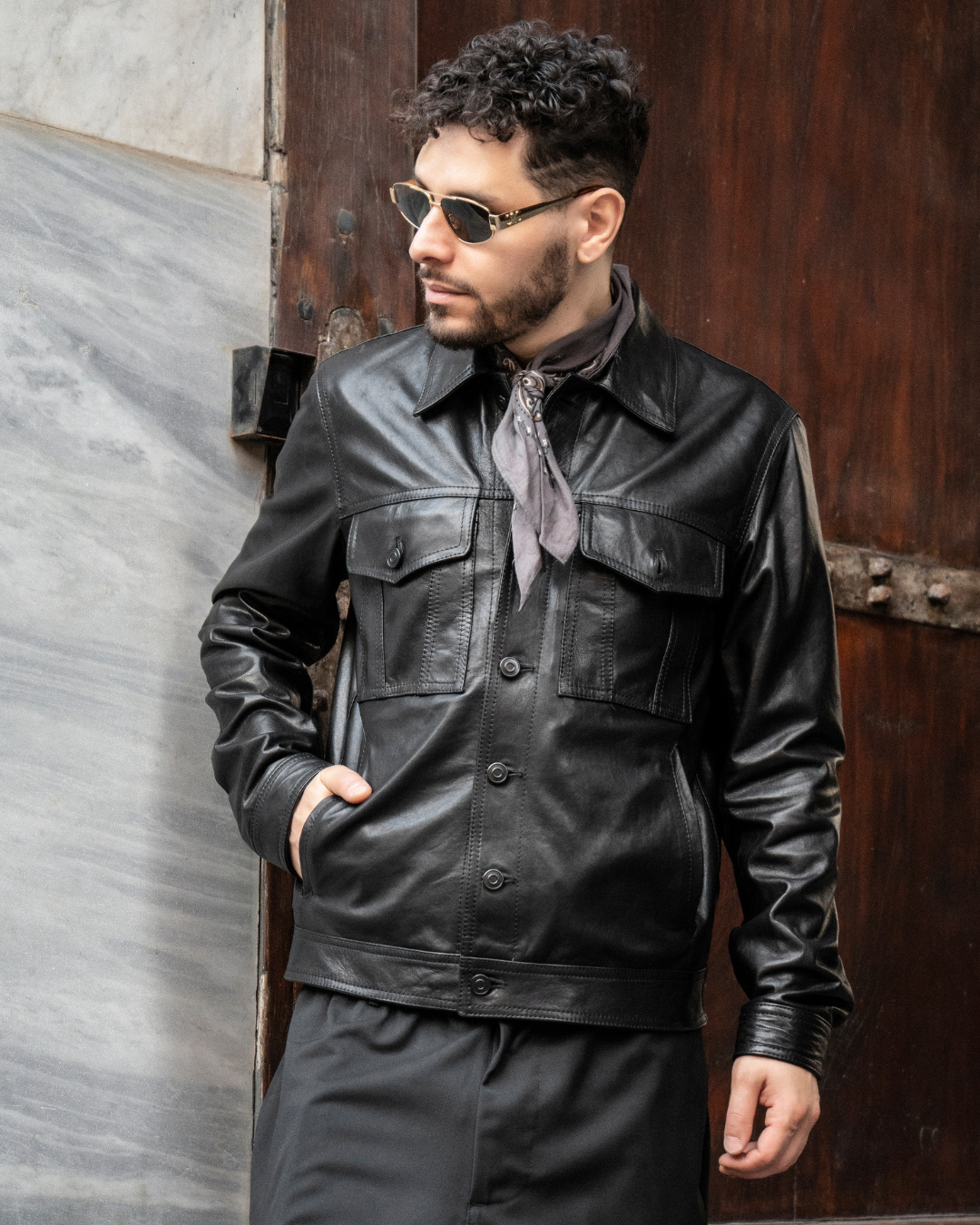 Julius Caesar leather