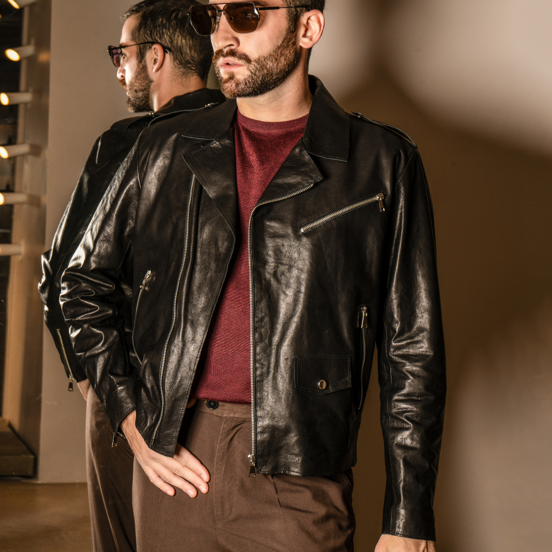 <tc>Leather Jacket
</tc>