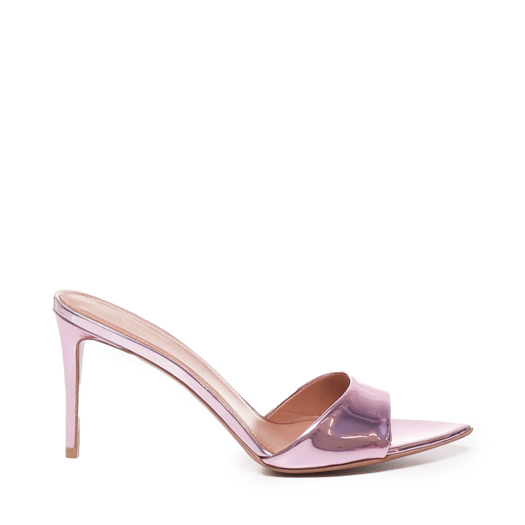 Pantoletten Sandra | Pelle | Bianco