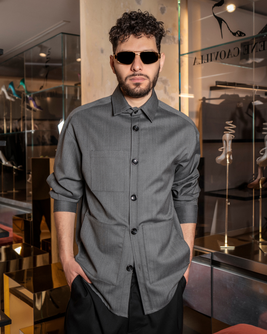 Camicia da cavallo | Blu scuro