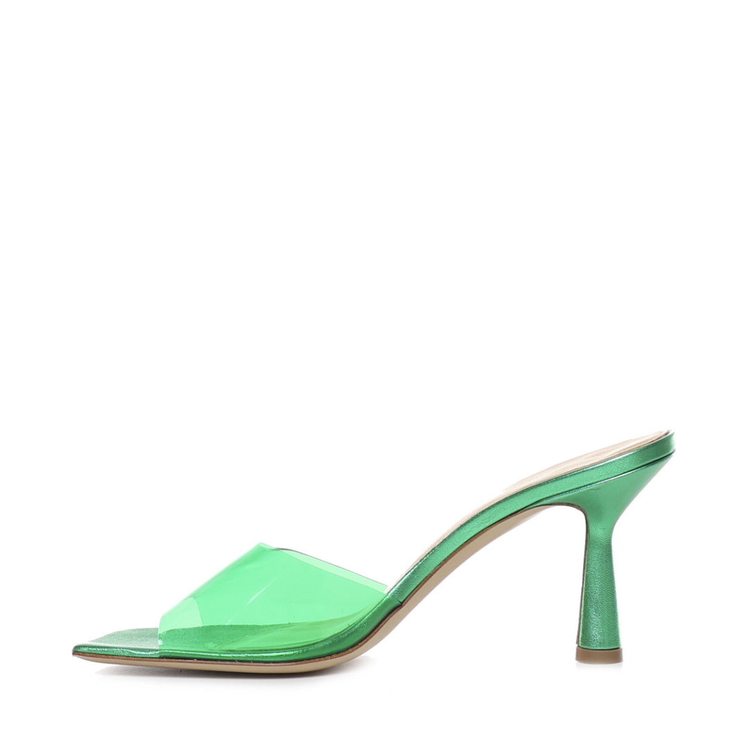 Sandali Rose | Pelle | Grün