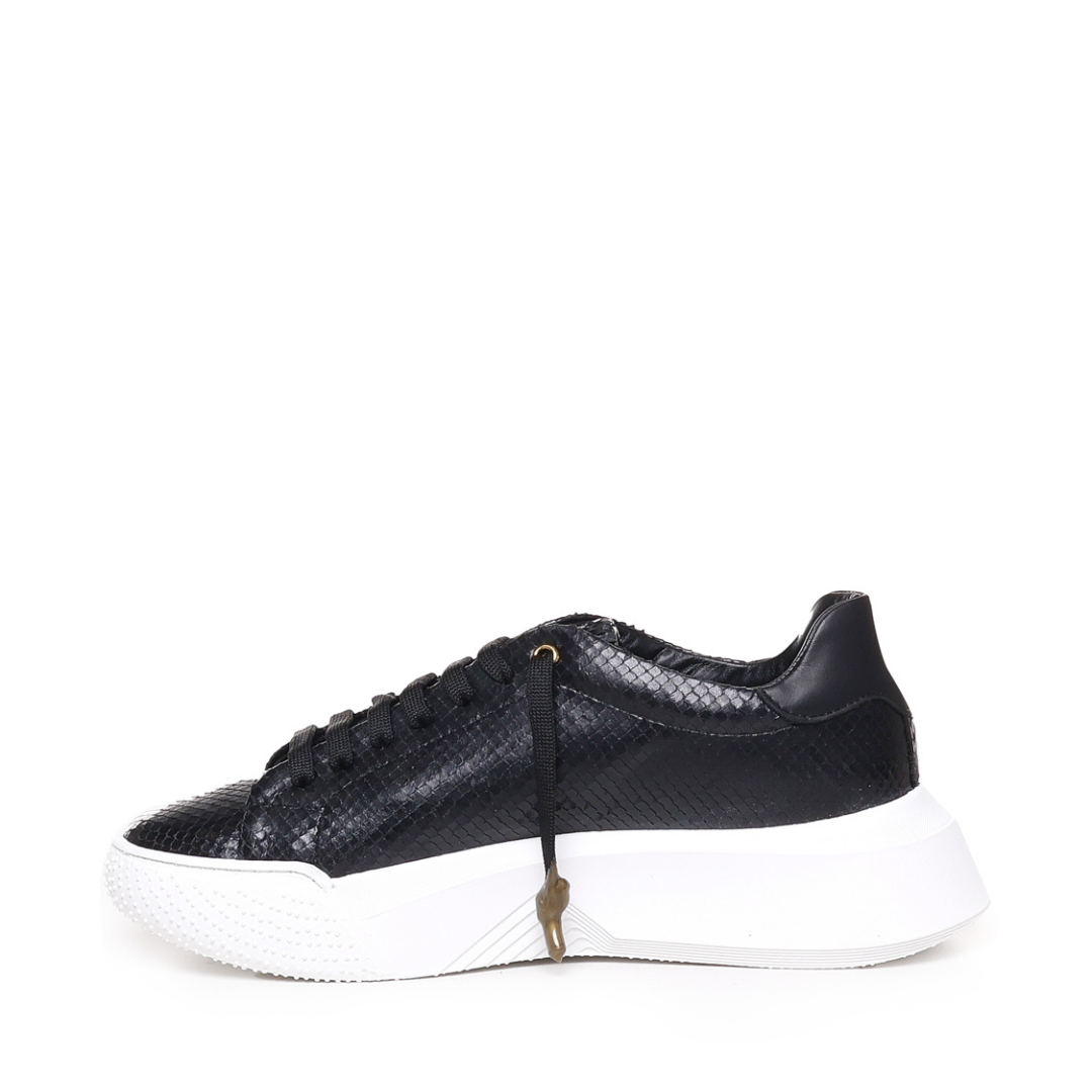 Nemesis | Black python leather
