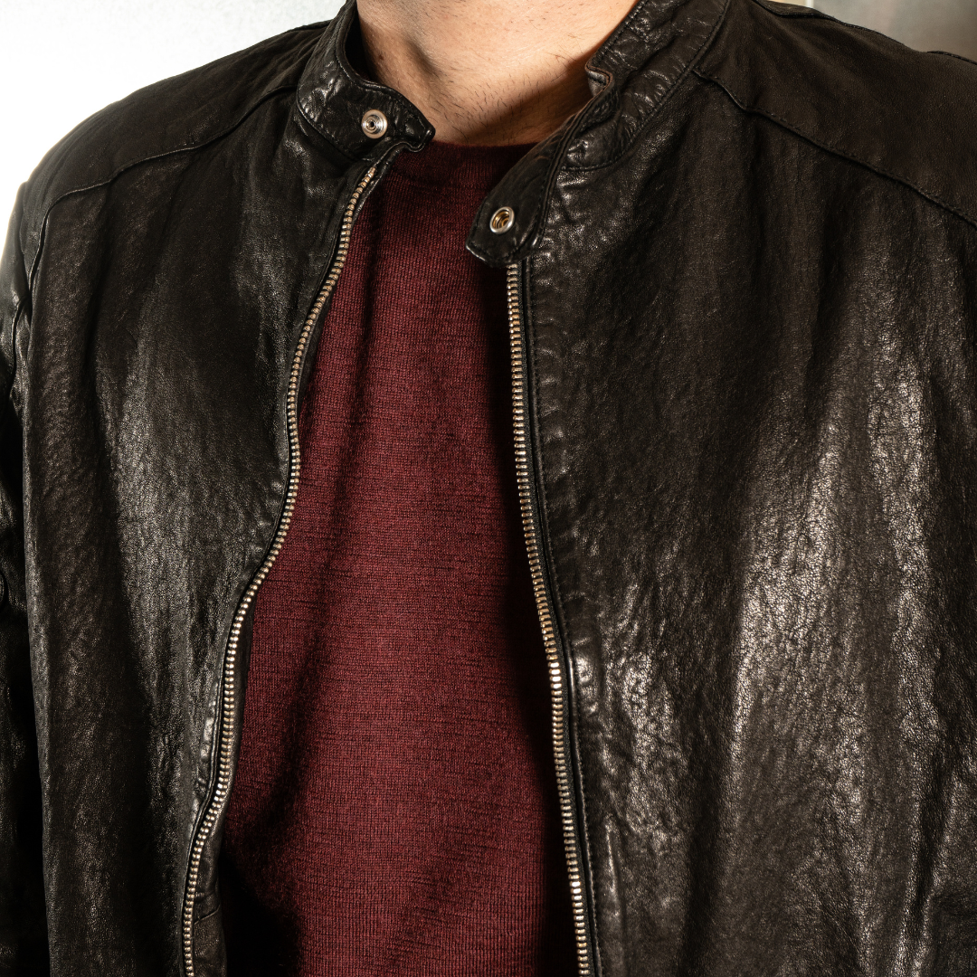 <tc>Jacket Leather Biker
</tc>