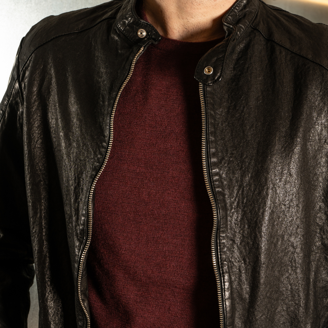 <tc>Jacket Leather Biker
</tc>