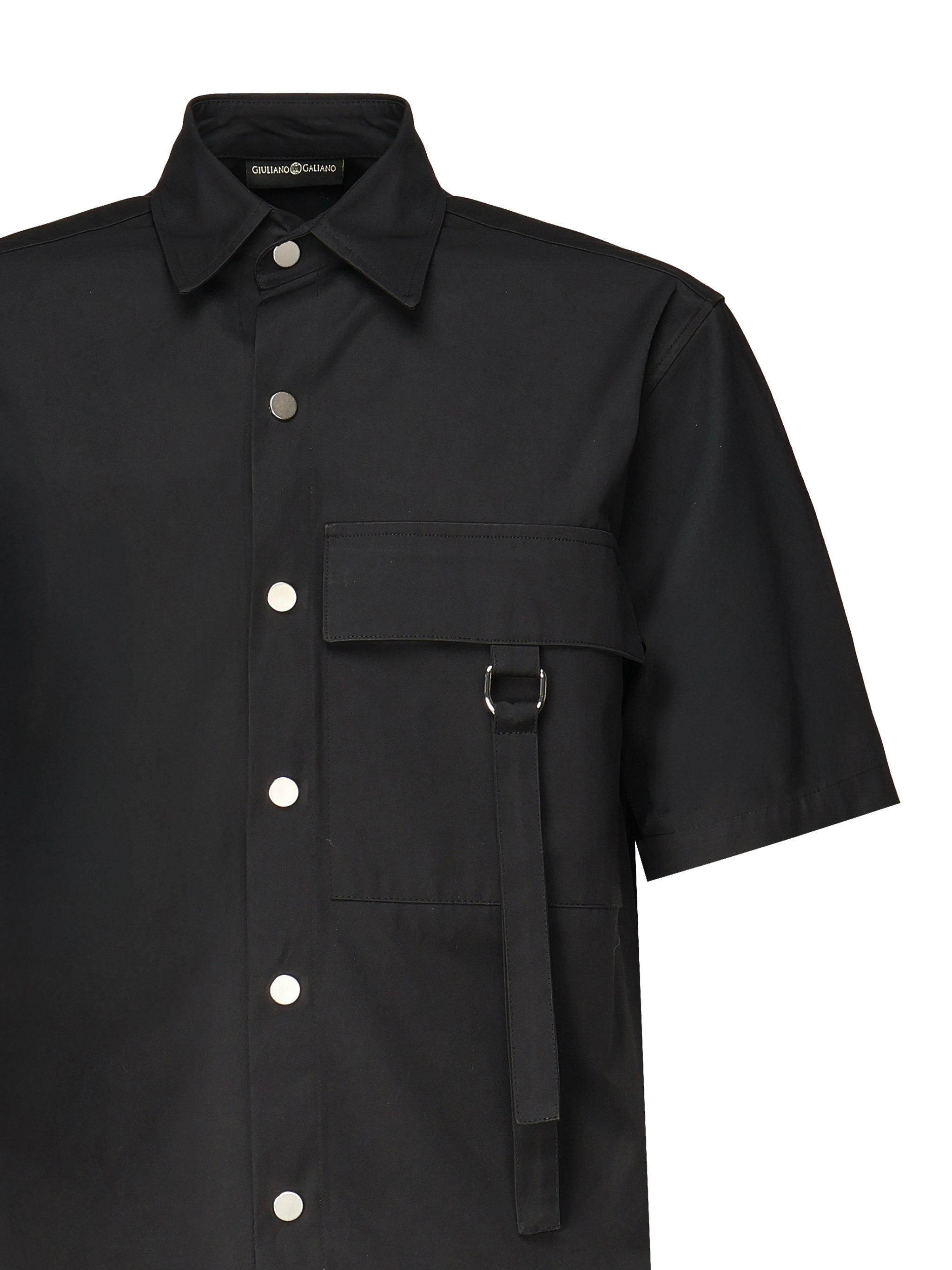 Crop Dog Shirt | Black