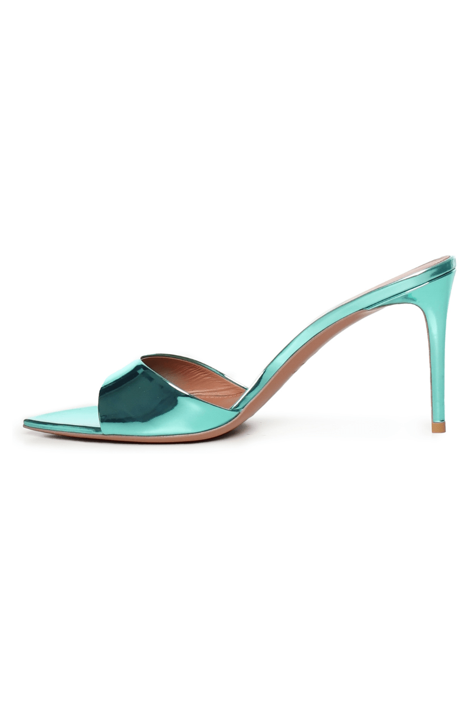 Alixia Sandal | Pelle | Green - Giuliano Galiano | Handcrafted Luxury Sneakers Made In Italy