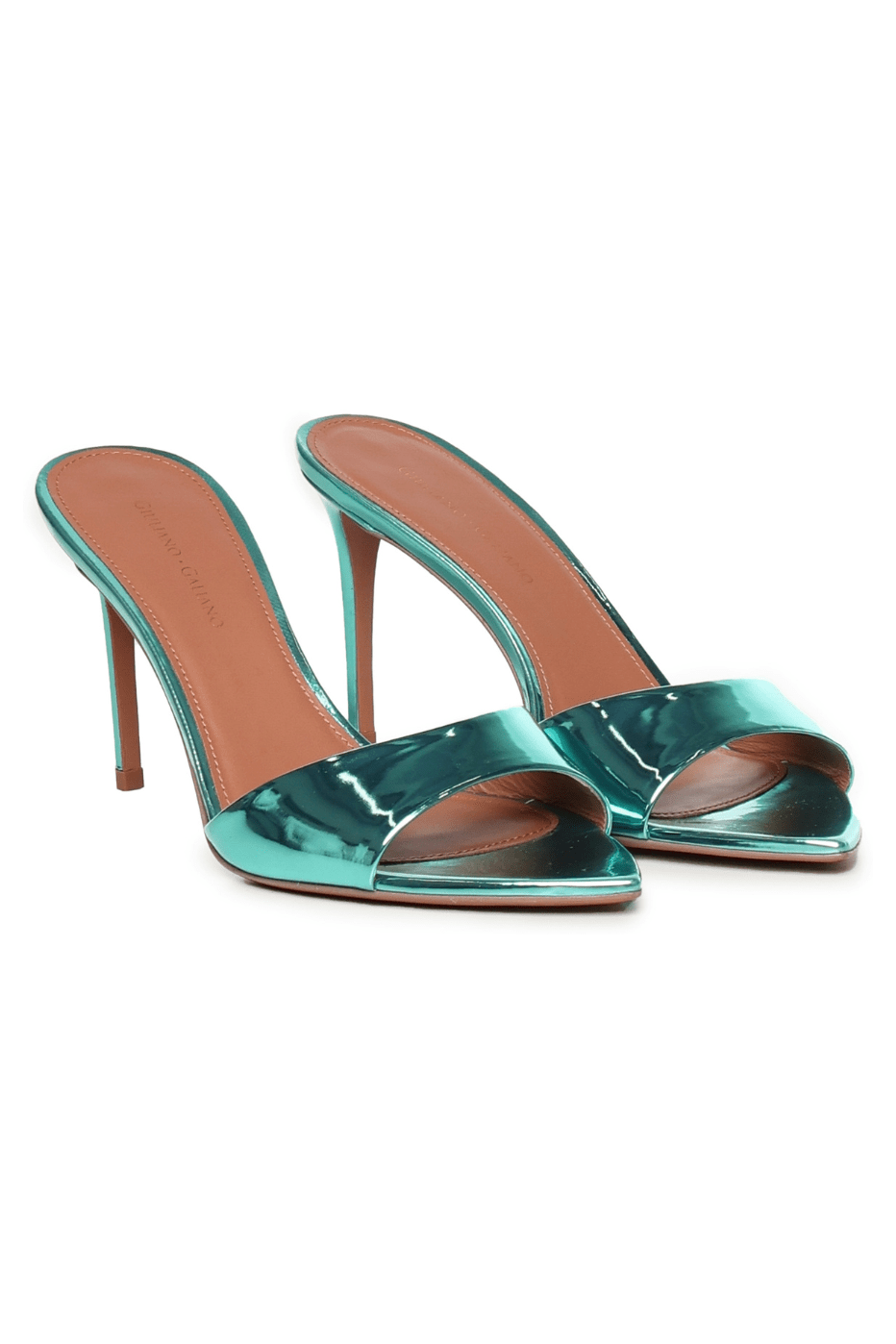 Alixia Sandal | Pelle | Green - Giuliano Galiano | Handcrafted Luxury Sneakers Made In Italy