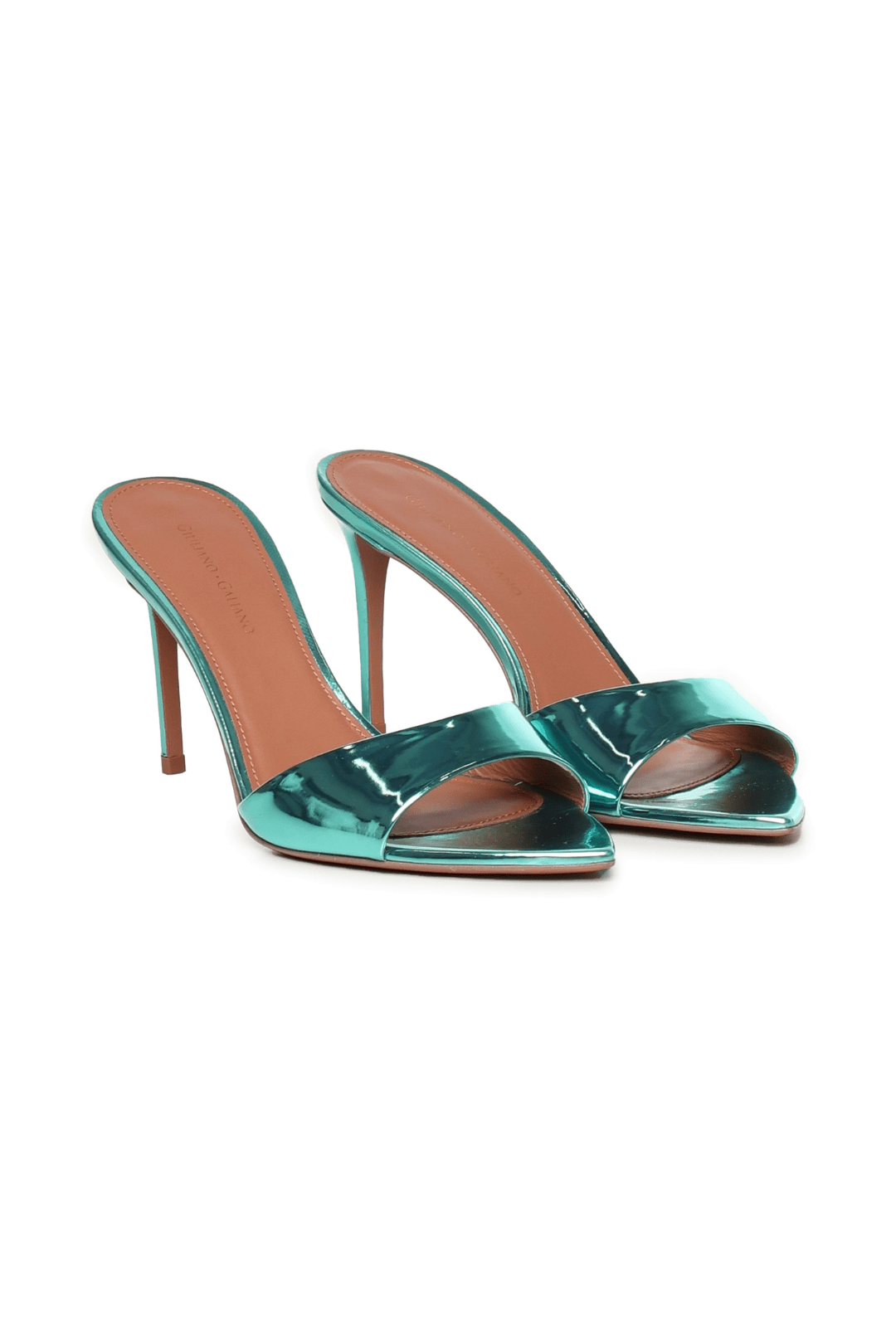 Alixia Sandal | Pelle | Green - Giuliano Galiano | Handcrafted Luxury Sneakers Made In Italy