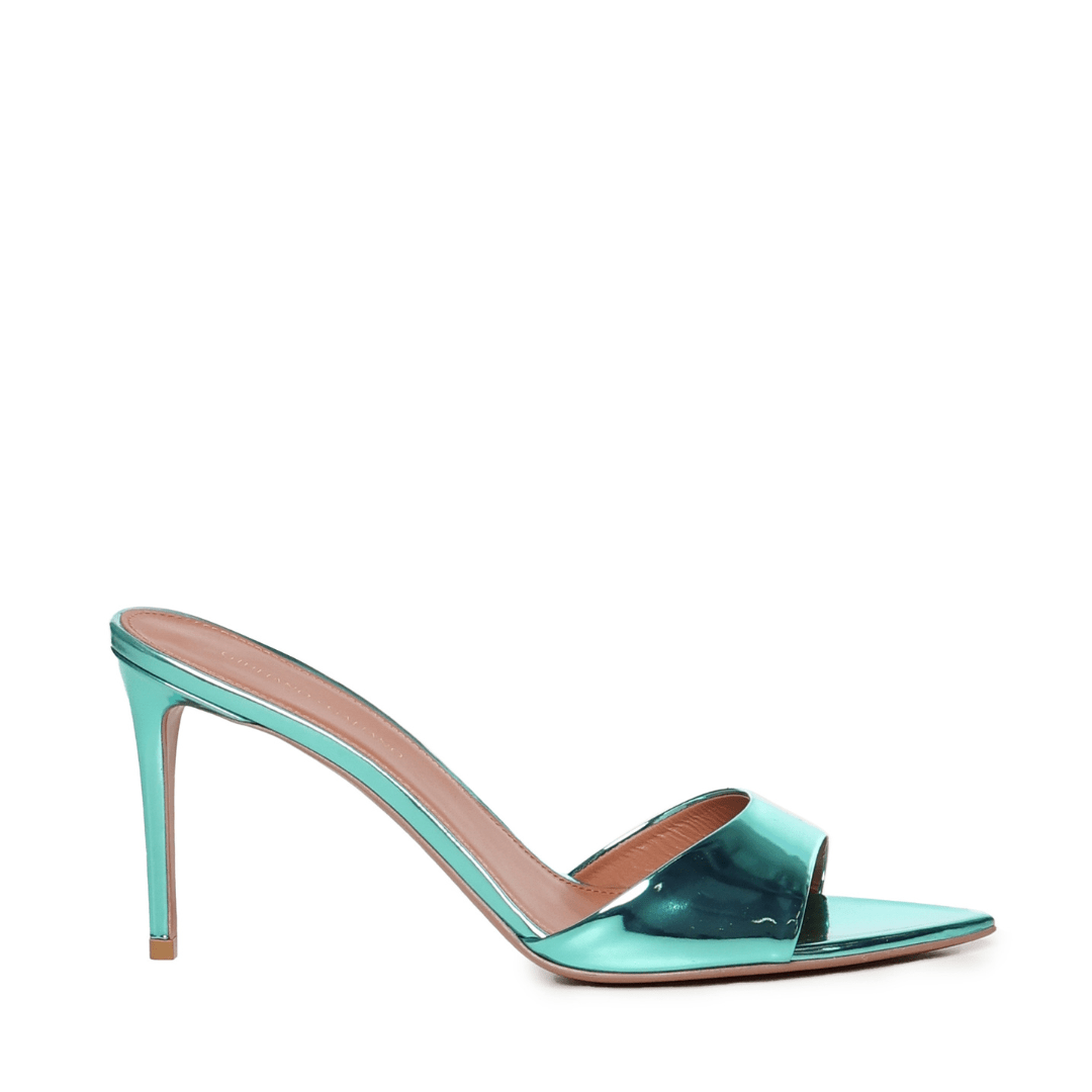 Alixia Sandal | Pelle | Green - Giuliano Galiano | Handcrafted Luxury Sneakers Made In Italy
