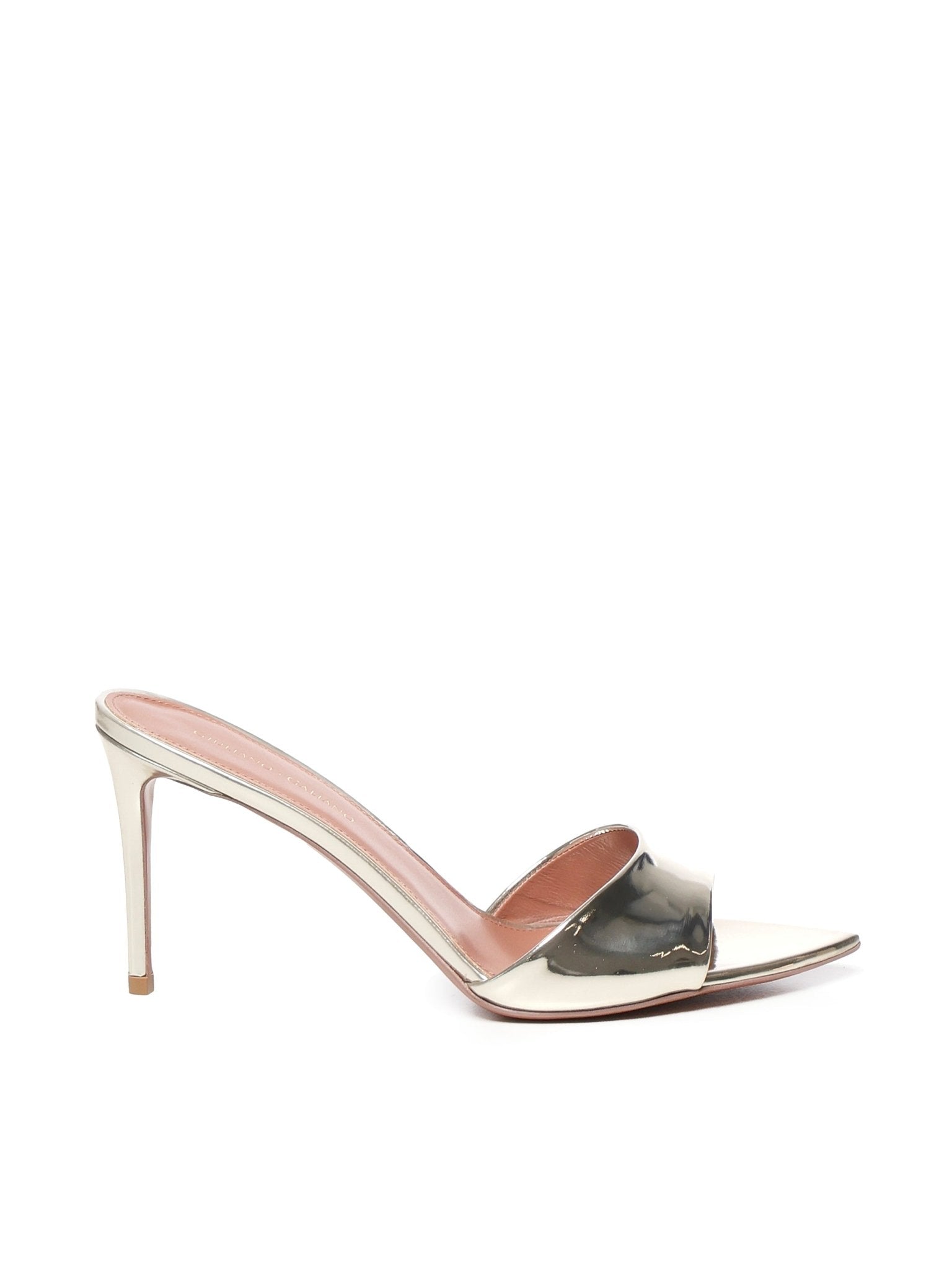 Alixia Sandal | Pelle | Platinum - Giuliano Galiano | Handcrafted Luxury Sneakers Made In Italy