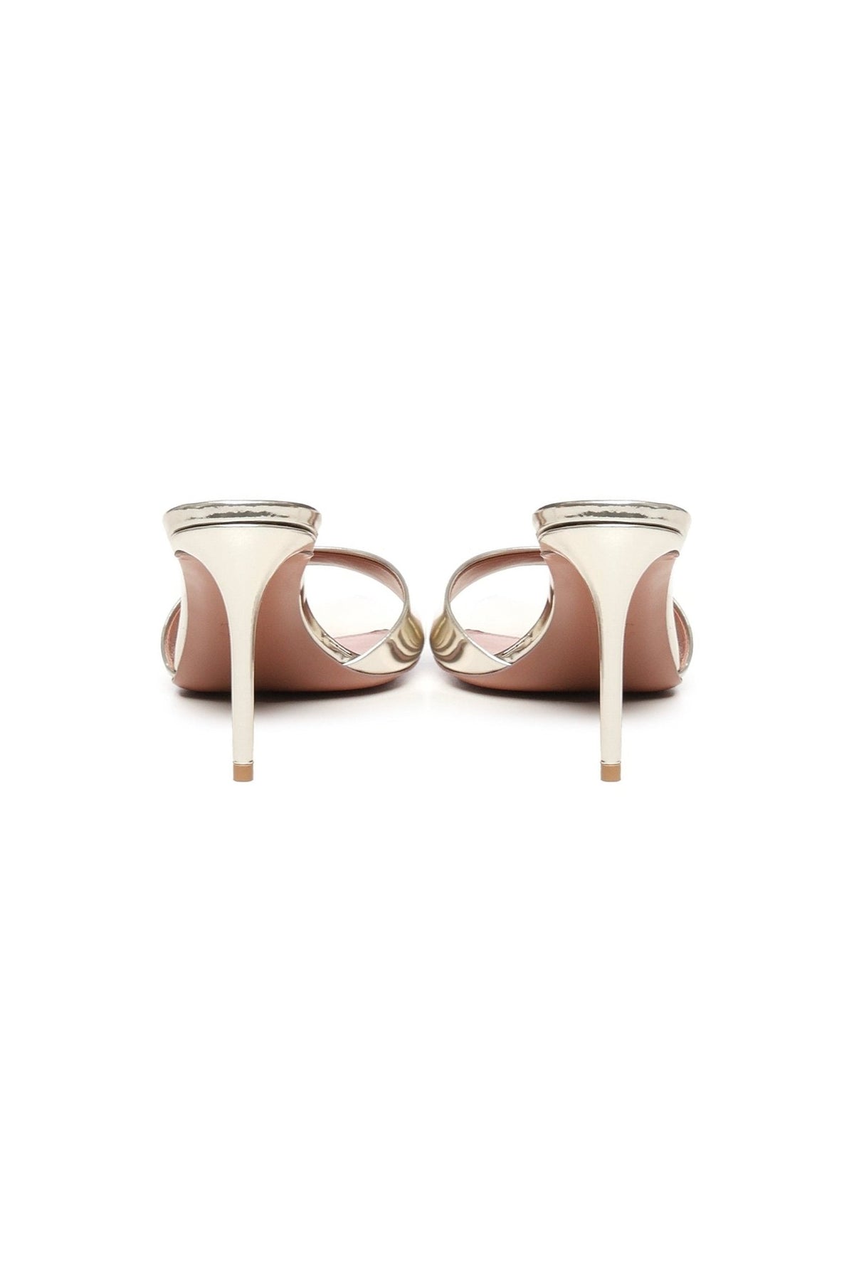 Alixia Sandal | Pelle | Platinum - Giuliano Galiano | Handcrafted Luxury Sneakers Made In Italy