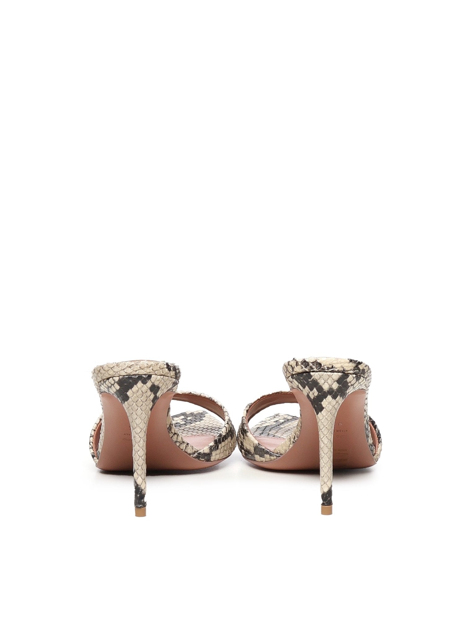Alixia Sandal | Python Print | Rock - Giuliano Galiano | Handcrafted Luxury Sneakers Made In Italy