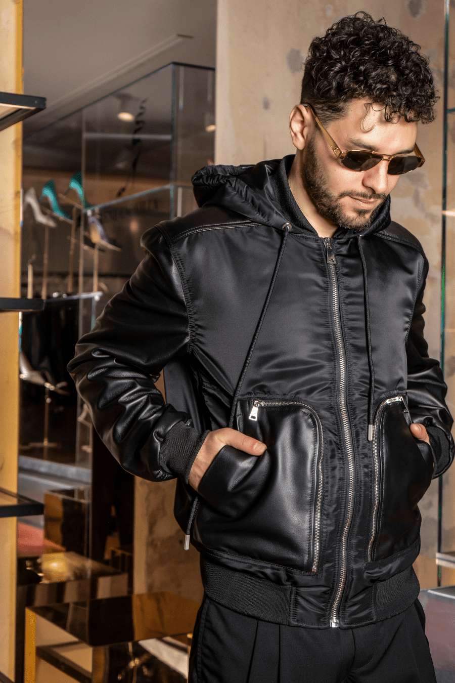 Bomber Brooklyn - Giuliano Galiano | Handcrafted Luxury Sneakers Made In Italy