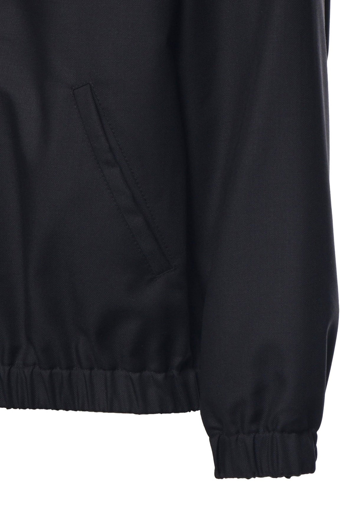 Bomber Jacket | Asher | Black - Giuliano Galiano | Handcrafted Luxury Sneakers Made In Italy