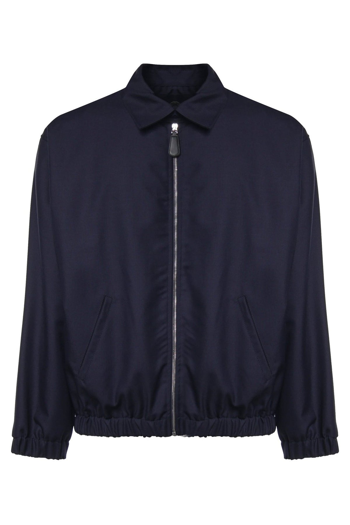 Bomber Jacket | Asher | Blue - Giuliano Galiano | Handcrafted Luxury Sneakers Made In Italy