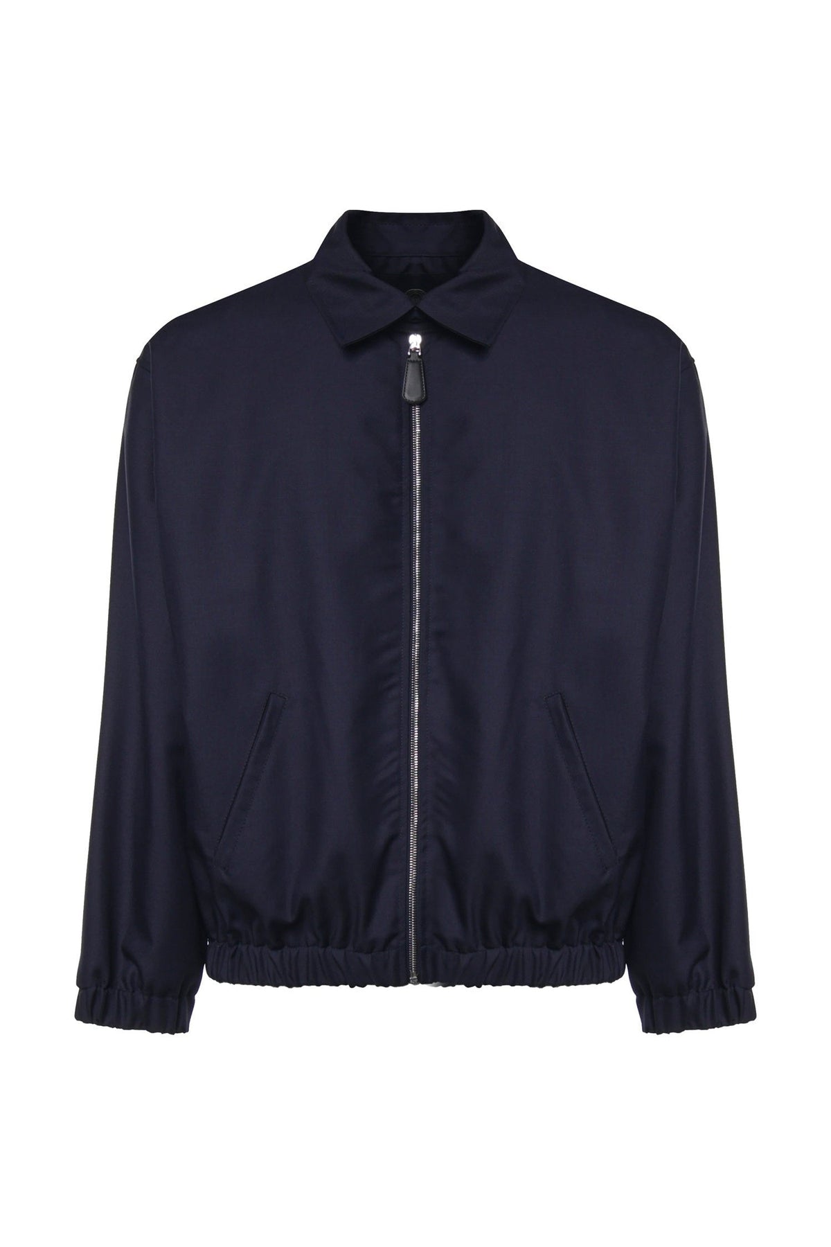 Bomber Jacket | Asher | Blue - Giuliano Galiano | Handcrafted Luxury Sneakers Made In Italy