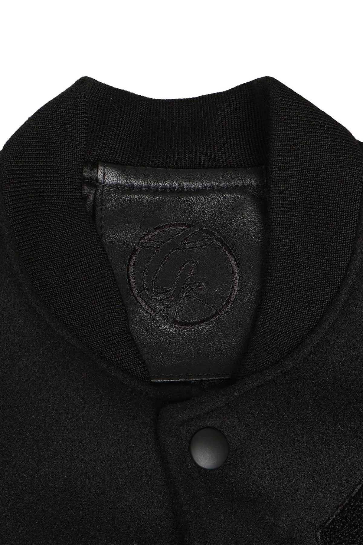 Bosslife Varsity Jacket | Black - Giuliano Galiano | Handcrafted Luxury Sneakers Made In Italy