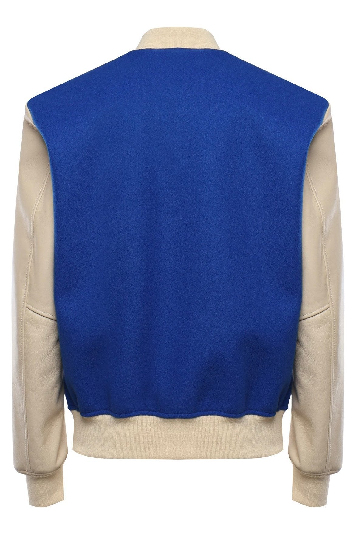 Bosslife Varsity Jacket | Blue - Giuliano Galiano | Handcrafted Luxury Sneakers Made In Italy