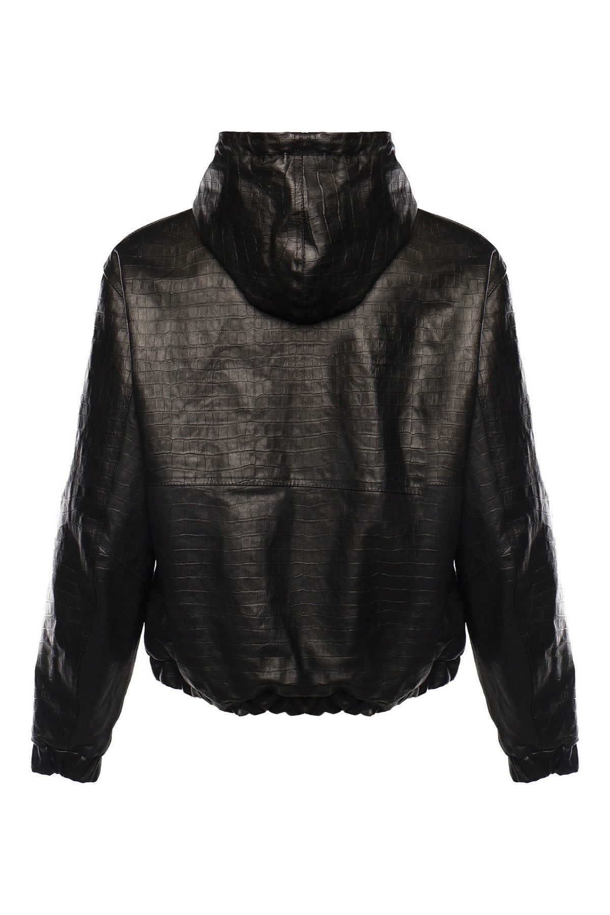 Bosslife - Wall Street | Leather Jacket | Black Croc Limited - Giuliano Galiano | Handcrafted Luxury Sneakers Made In Italy