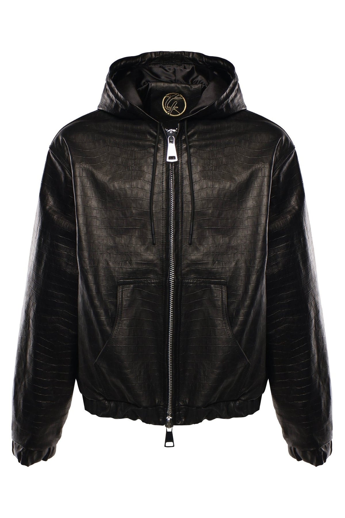 Bosslife - Wall Street | Leather Jacket | Black Croc Limited - Giuliano Galiano | Handcrafted Luxury Sneakers Made In Italy
