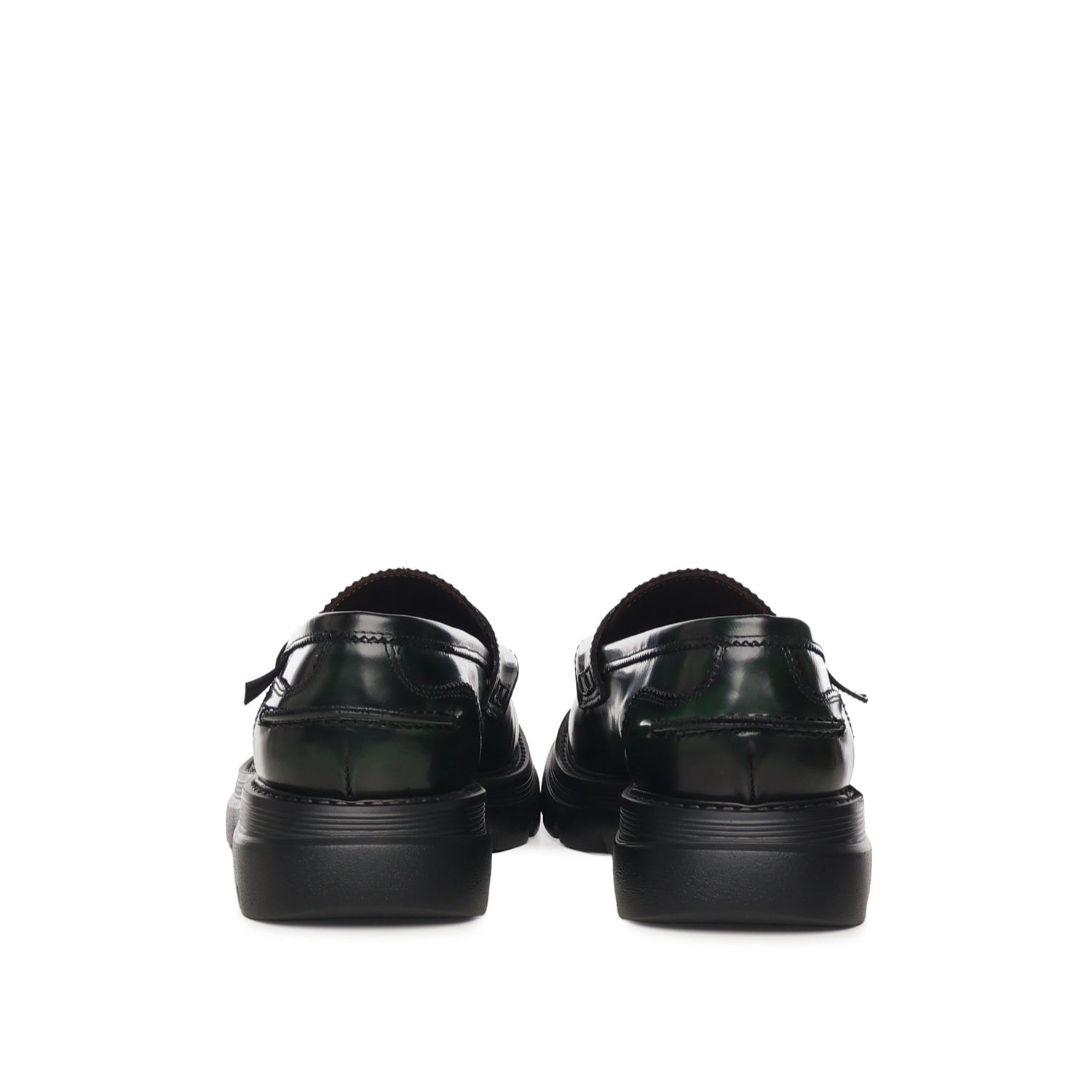 Bryan Mocassins | Forest Green | Leather - Giuliano Galiano | Handcrafted Luxury Sneakers Made In Italy