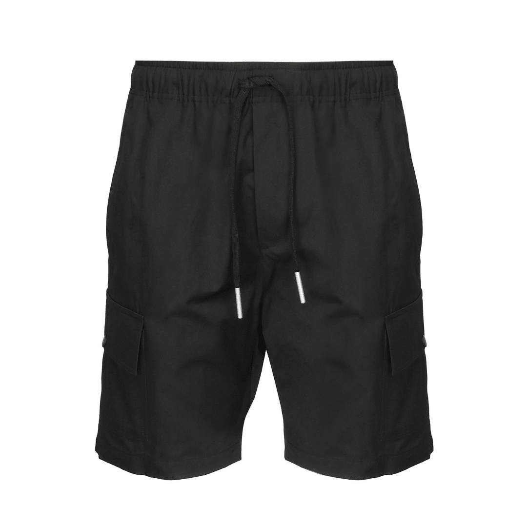 Cargo Shorts | Black - Giuliano Galiano | Handcrafted Luxury Sneakers Made In Italy