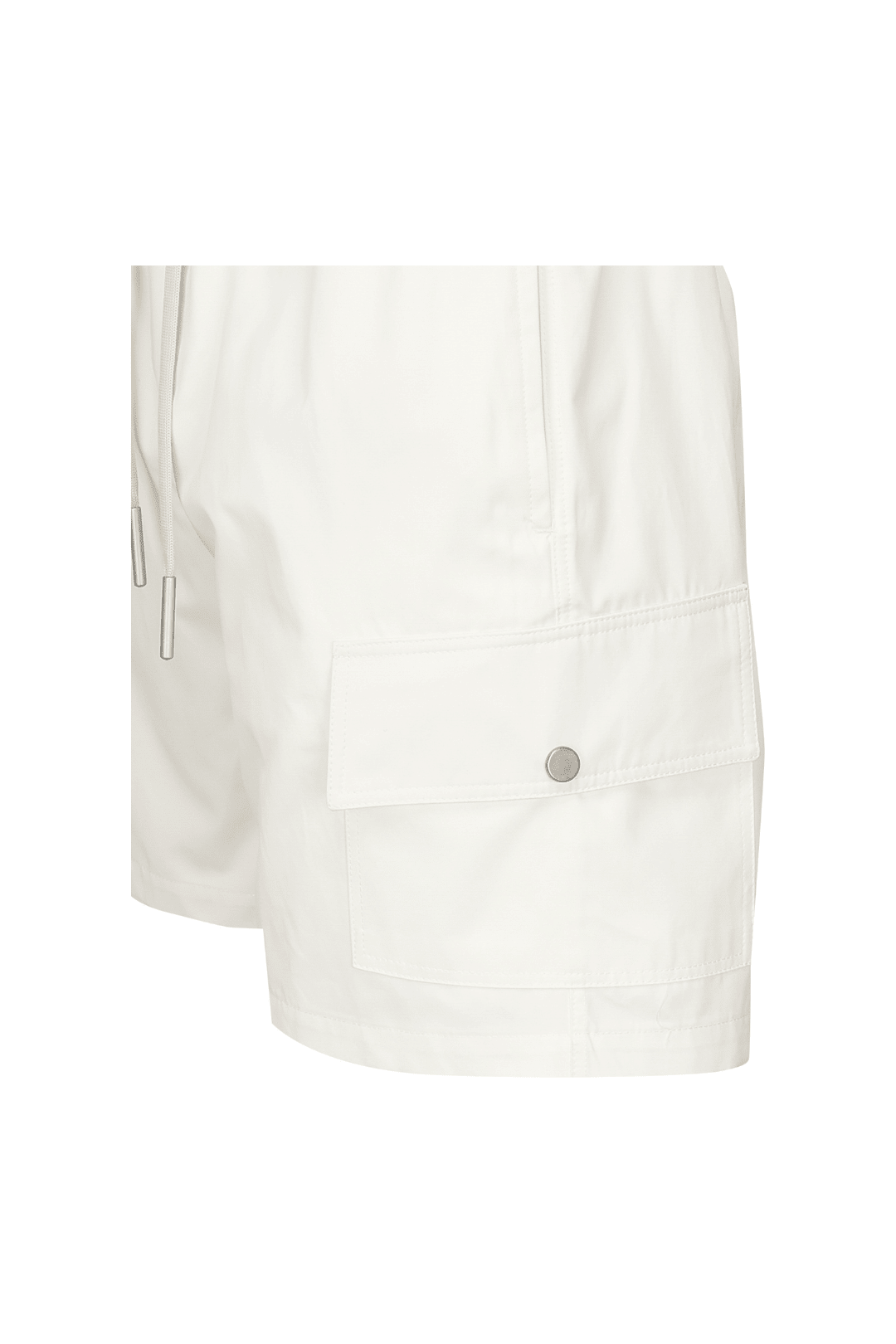 Cargo Shorts | White - Giuliano Galiano | Handcrafted Luxury Sneakers Made In Italy