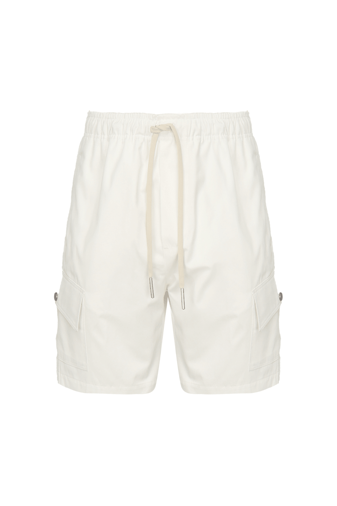 Cargo Shorts | White - Giuliano Galiano | Handcrafted Luxury Sneakers Made In Italy