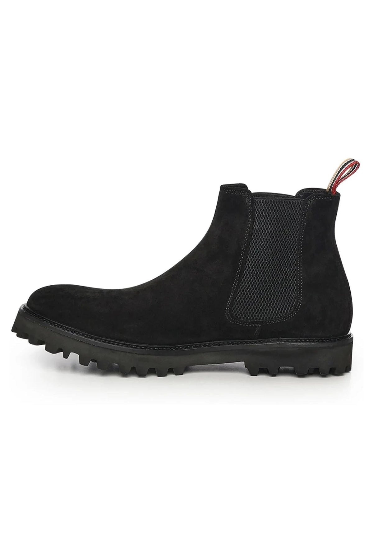 Chelsea Sergio Ankle Boots | Black | In Suede - Giuliano Galiano | Handcrafted Luxury Sneakers Made In Italy