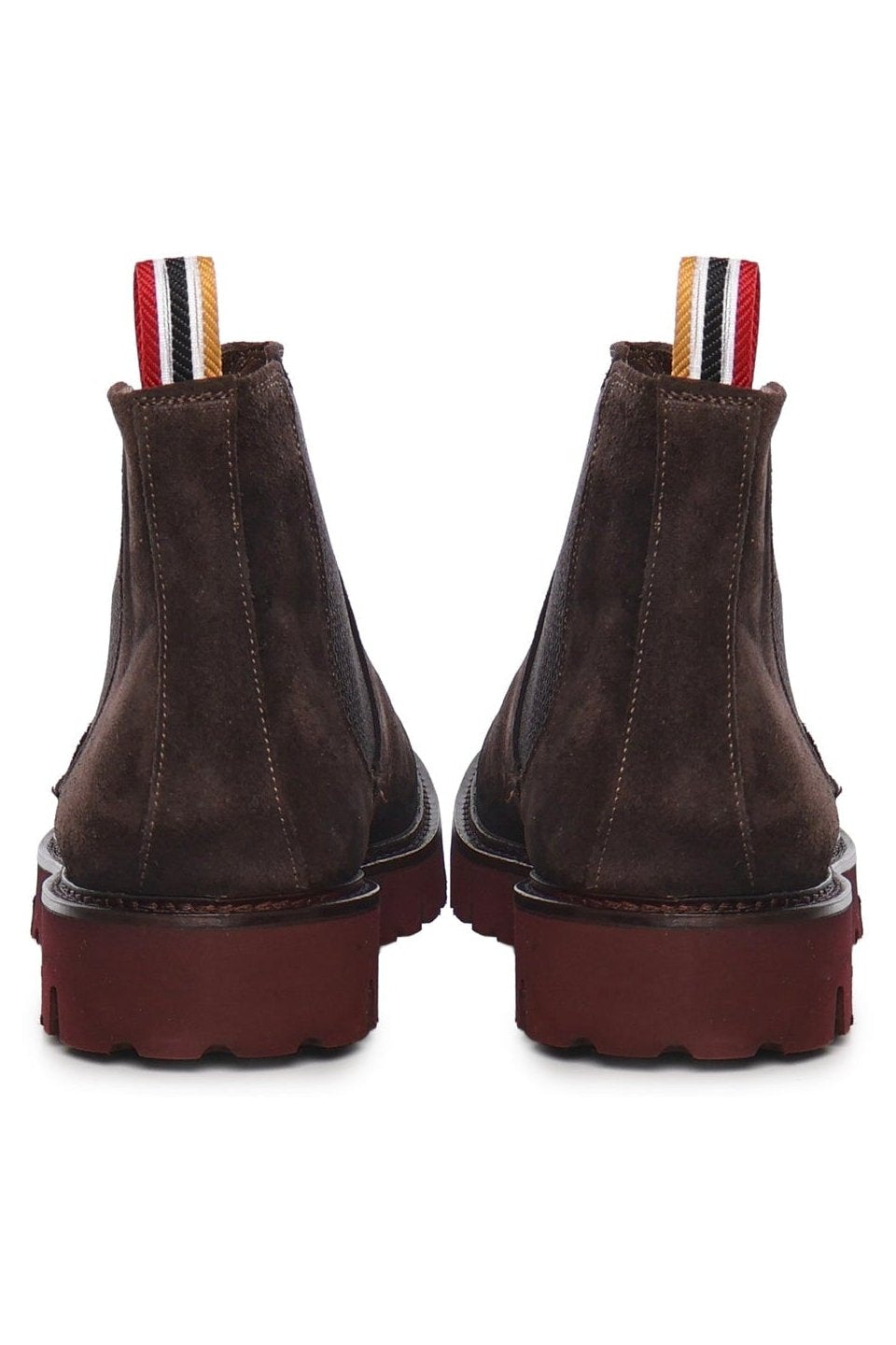 Chelsea Sergio Ankle Boots | Dark Brown | In Suede - Giuliano Galiano | Handcrafted Luxury Sneakers Made In Italy