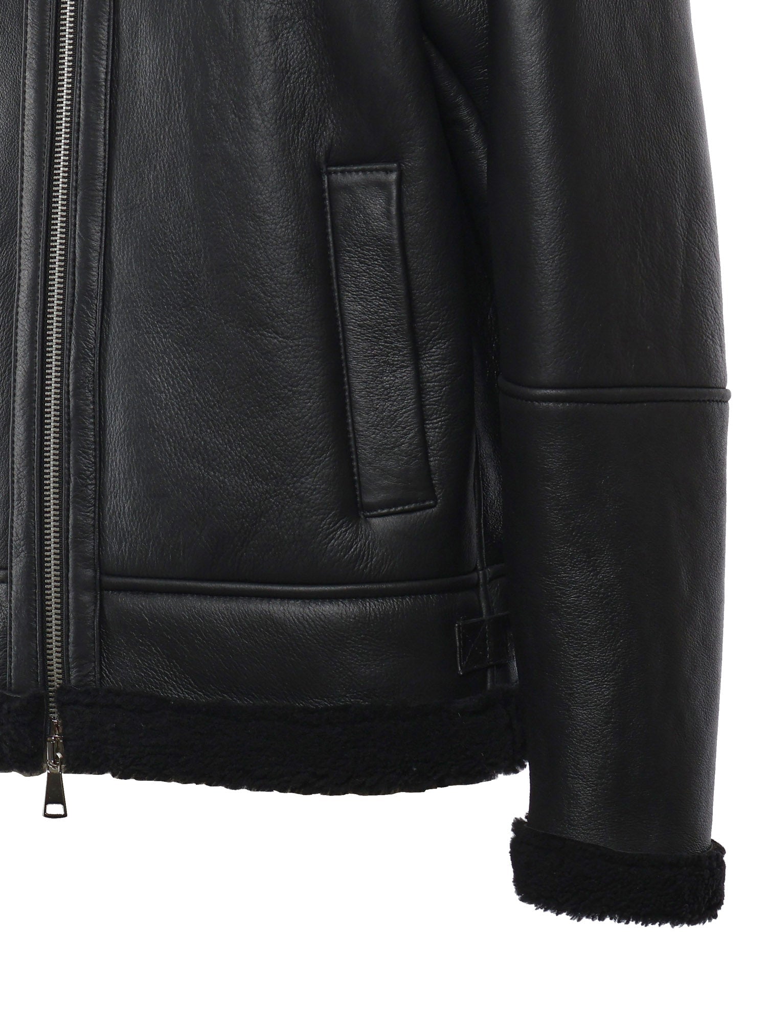 Chicago Shearling Jacket - Giuliano Galiano | Handcrafted Luxury Sneakers Made In Italy