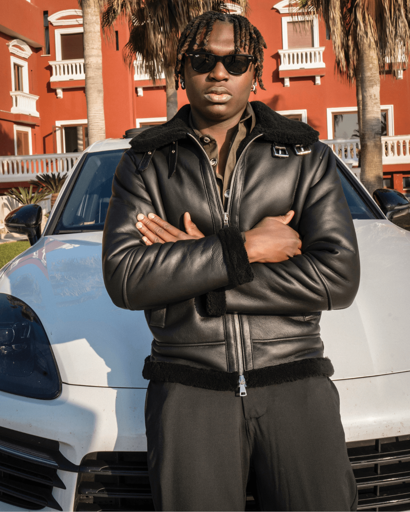 Chicago Shearling Jacket - Giuliano Galiano | Handcrafted Luxury Sneakers Made In Italy