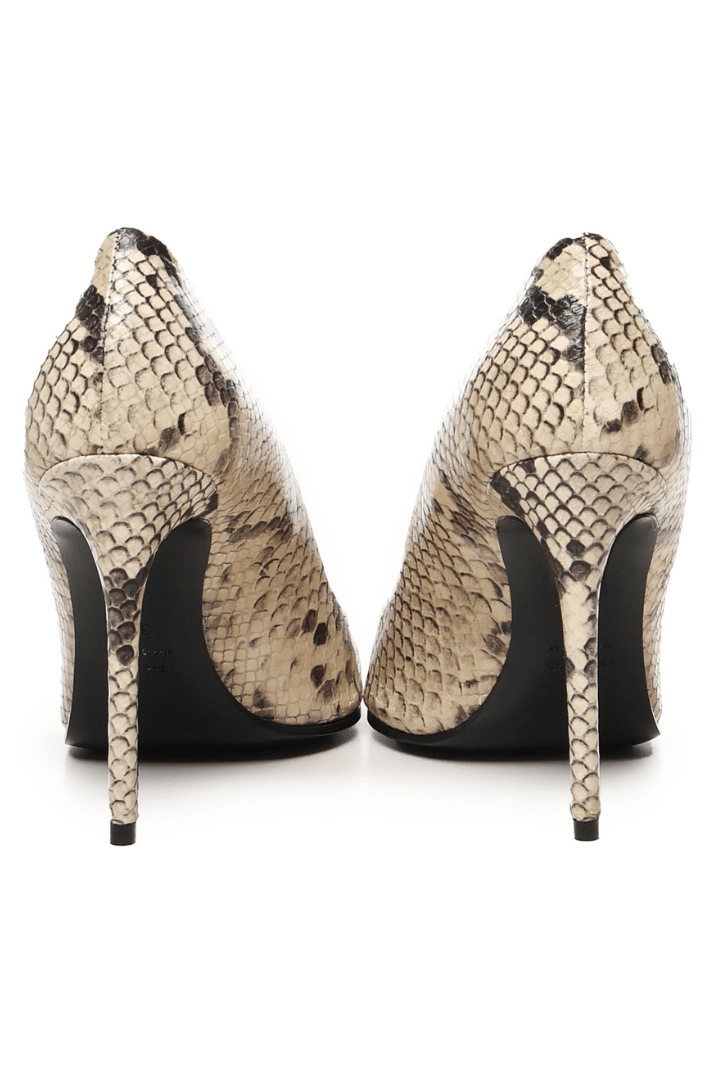 Décolleté Amanda | Pelle Stampa Pitone - Giuliano Galiano | Handcrafted Luxury Sneakers Made In Italy