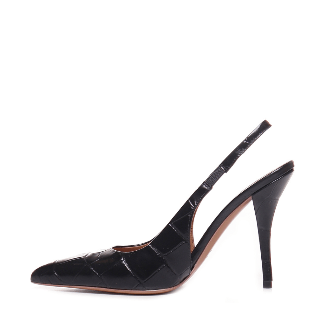 Décolleté Cinzia | Black - Giuliano Galiano | Handcrafted Luxury Sneakers Made In Italy