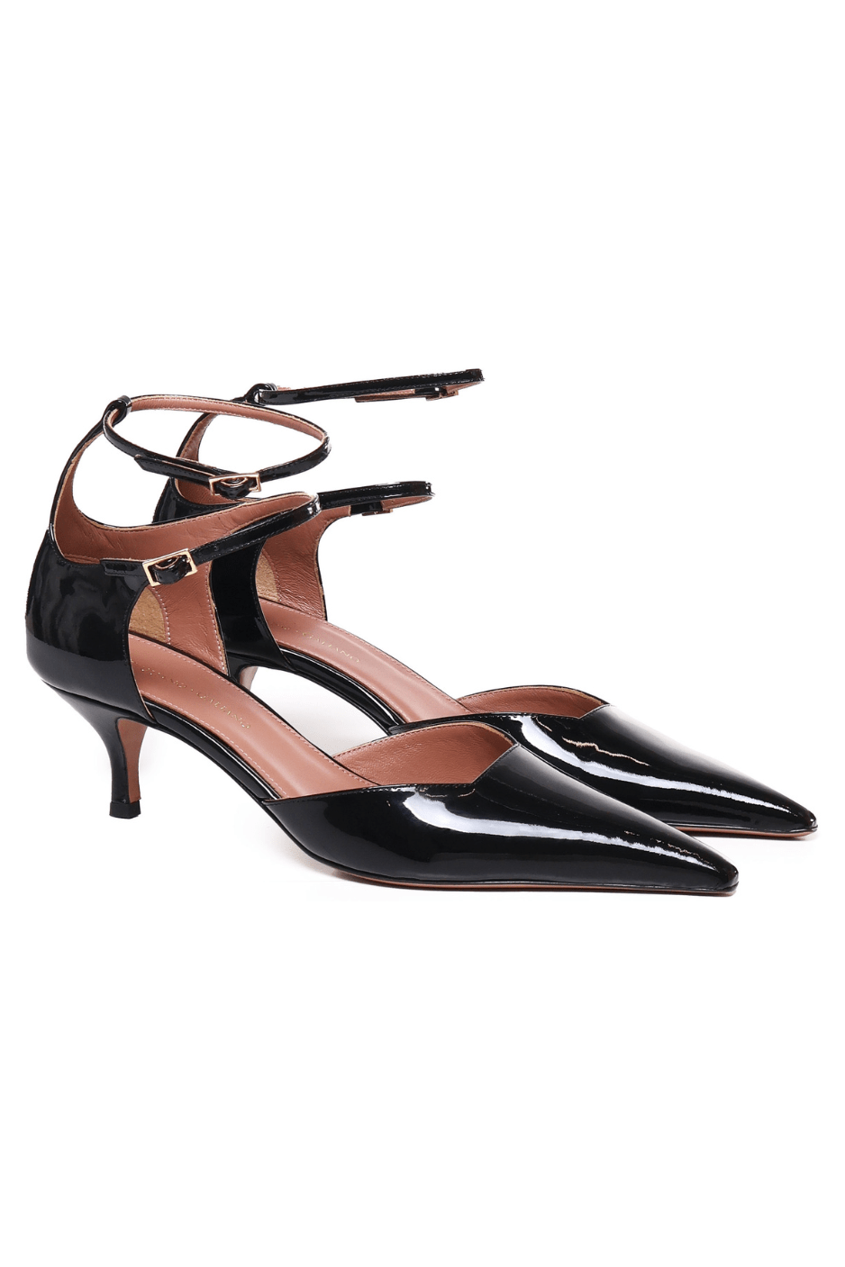 Décolleté Joana | Black | Pelle Verniciata - Giuliano Galiano | Handcrafted Luxury Sneakers Made In Italy