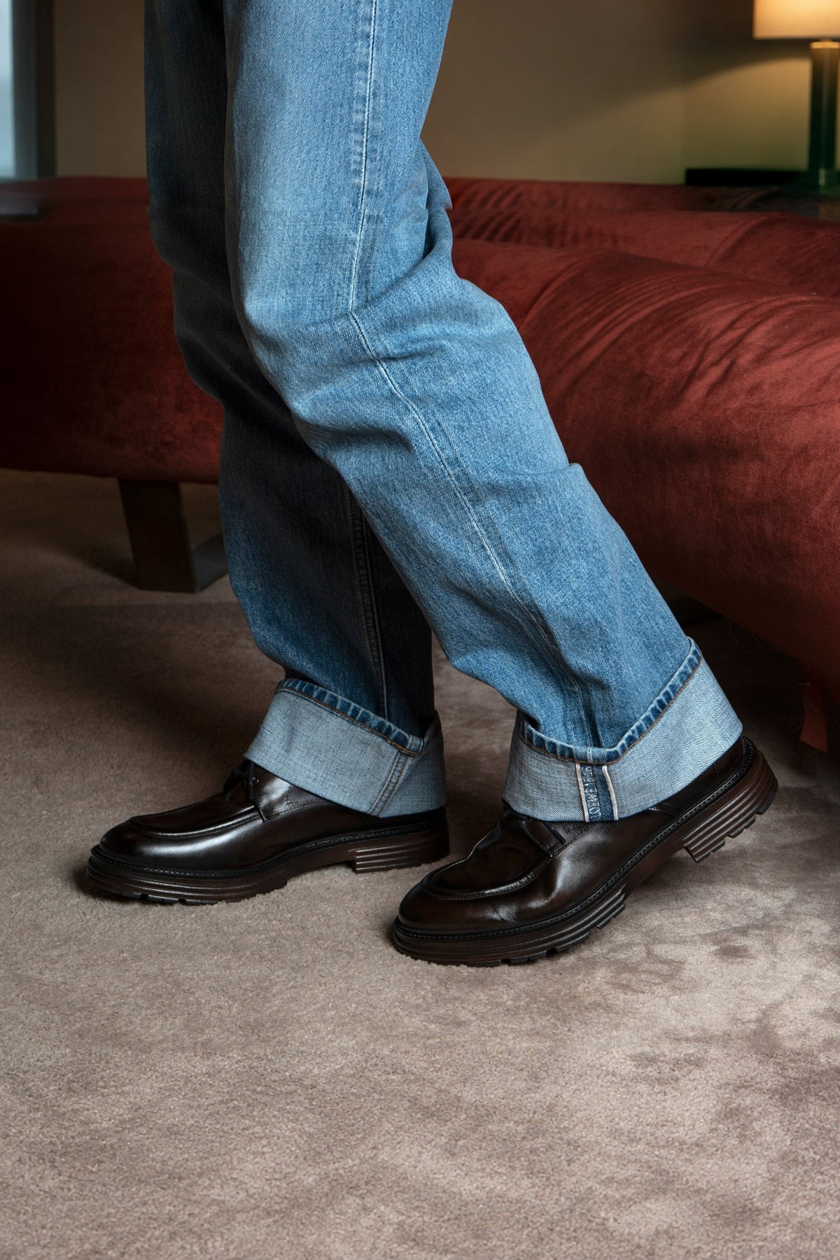 Derby Fox Mocassins | Brown - Giuliano Galiano | Handcrafted Luxury Sneakers Made In Italy