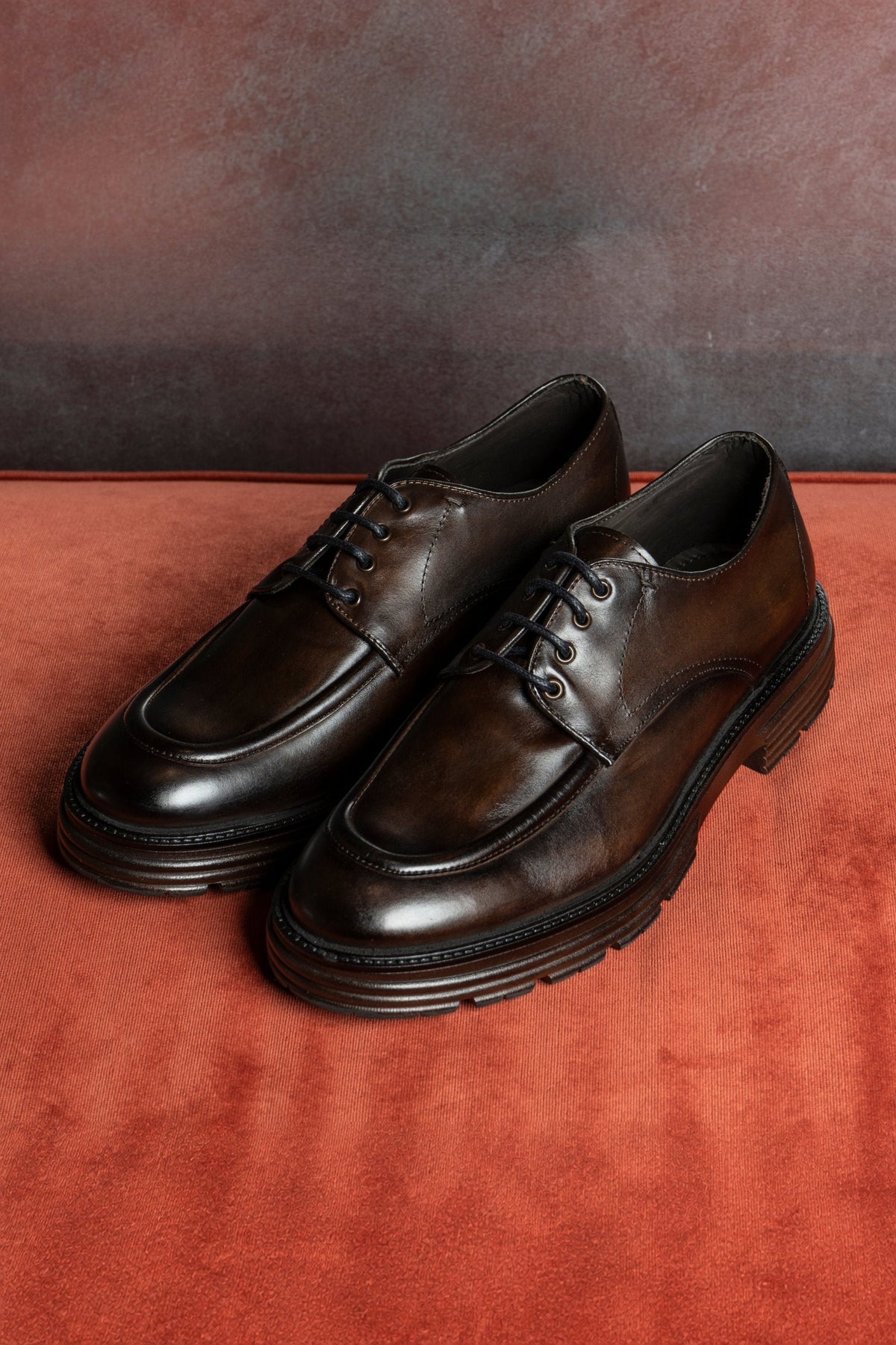 Derby Fox Mocassins | Brown - Giuliano Galiano | Handcrafted Luxury Sneakers Made In Italy
