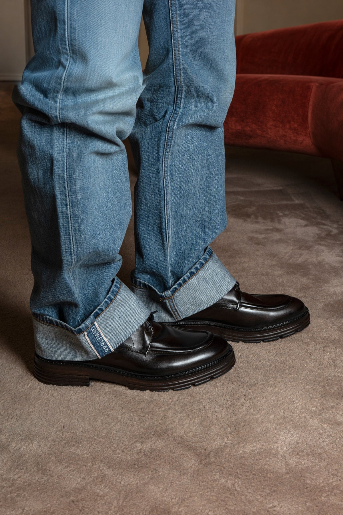 Derby Fox Mocassins | Brown - Giuliano Galiano | Handcrafted Luxury Sneakers Made In Italy