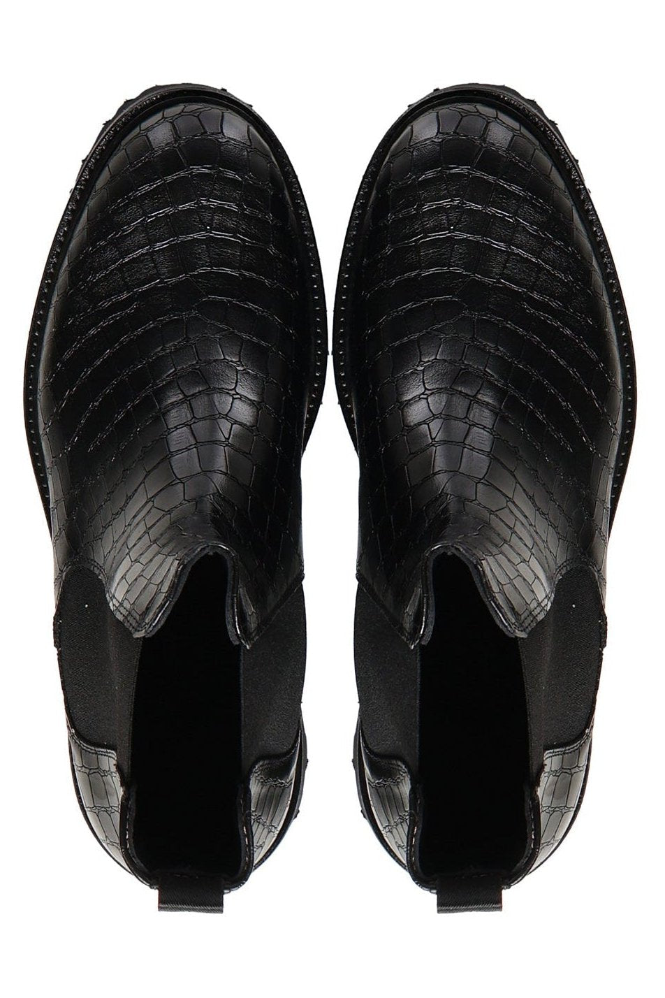 Don leather ankle boots| Black - Giuliano Galiano | Handcrafted Luxury Sneakers Made In Italy