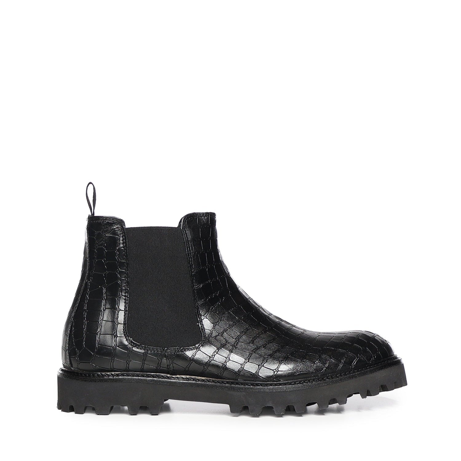 Don leather ankle boots| Black - Giuliano Galiano | Handcrafted Luxury Sneakers Made In Italy