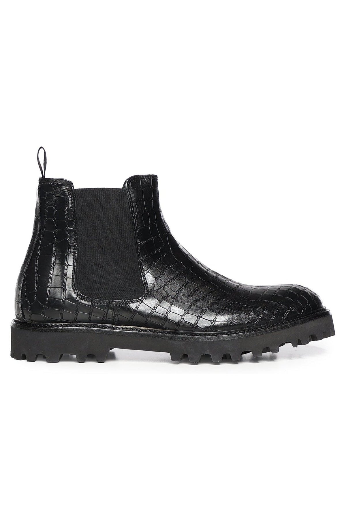 Don leather ankle boots| Black - Giuliano Galiano | Handcrafted Luxury Sneakers Made In Italy
