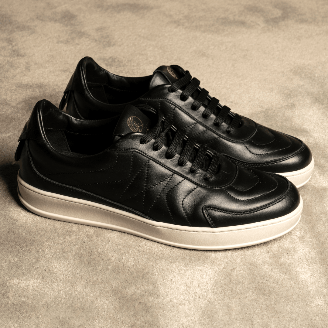 Dynasty | Black - Giuliano Galiano | Handcrafted Luxury Sneakers Made In Italy