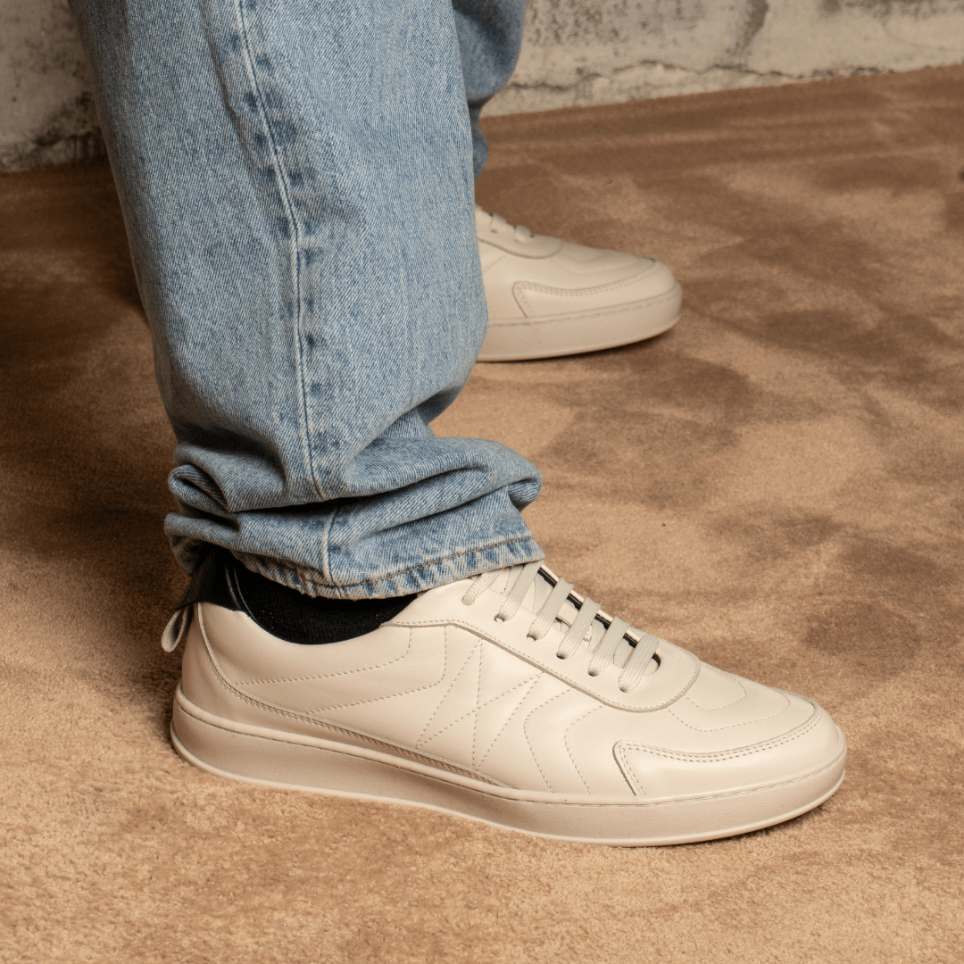 Dynasty | White Black - Giuliano Galiano | Handcrafted Luxury Sneakers Made In Italy