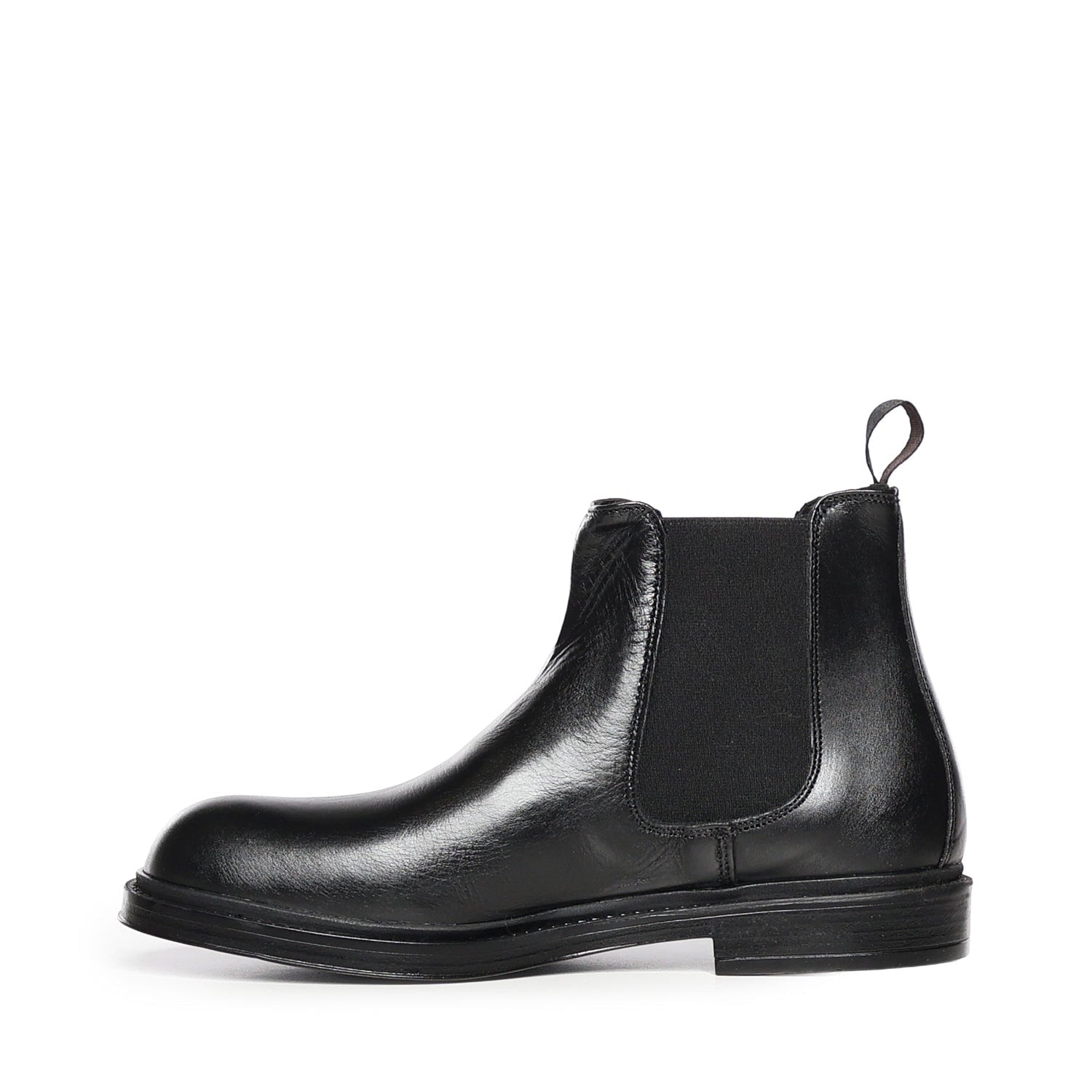 Elite leather ankle boots / Black - Giuliano Galiano | Handcrafted Luxury Sneakers Made In Italy